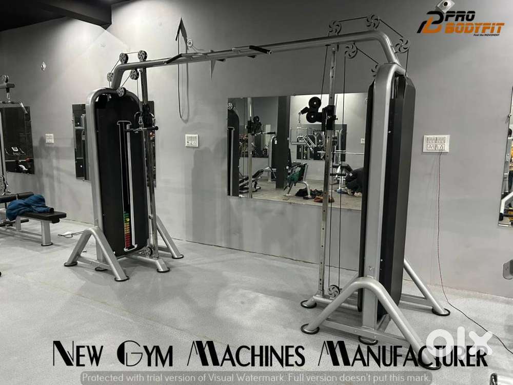 Gym equipments  Gym machine  New gym set  Full gym setup  Old gym