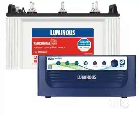 Battery inverter luminous 135Ah