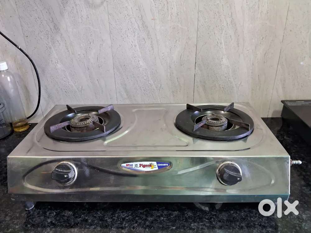 2 burner gas stove