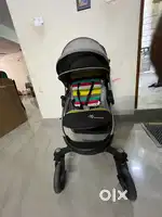 R for Rabbit Choclate ride Stroller Rainbow Pram