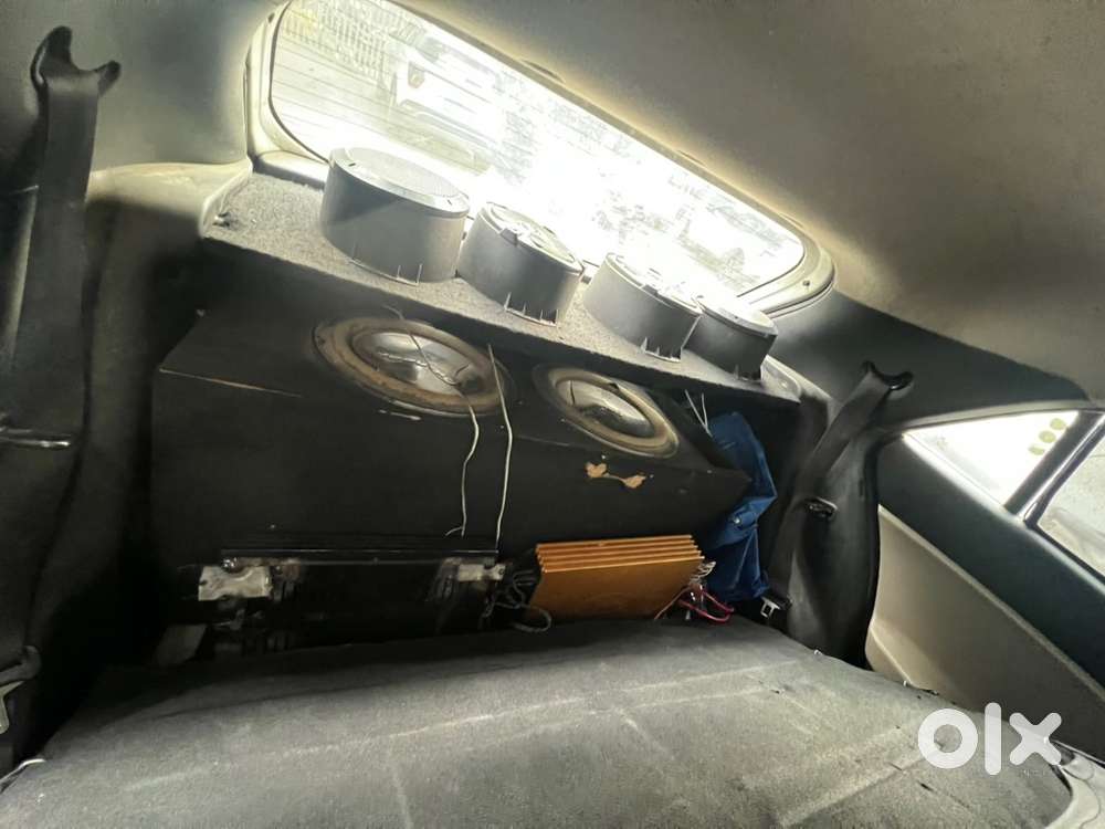 Car woofer and speaker