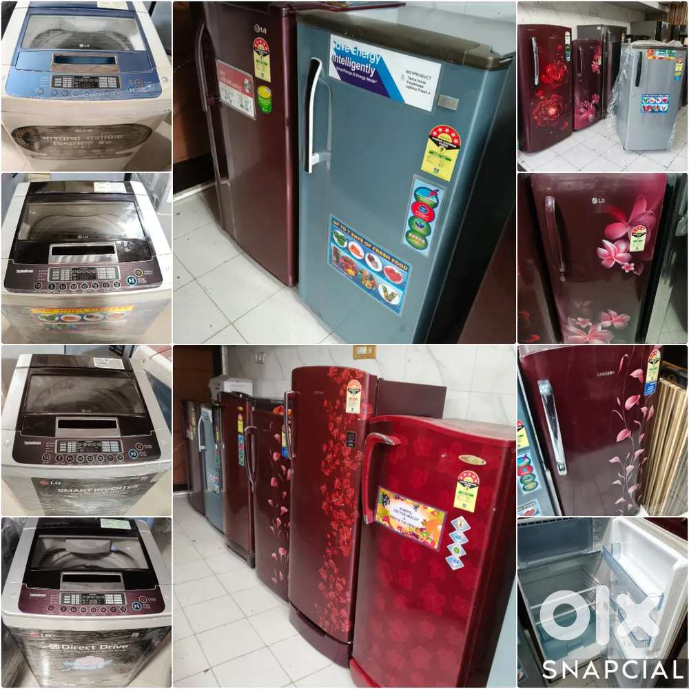 { 5 } YEAR'S WARRANTY [ REFRIGERATOR & WASHING MACHINE ] DELIVERY FREE
