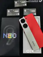 Iqoo neo 9 pro 8GB RAM 256GB INTERNAL FULL KIT BRAND NEW