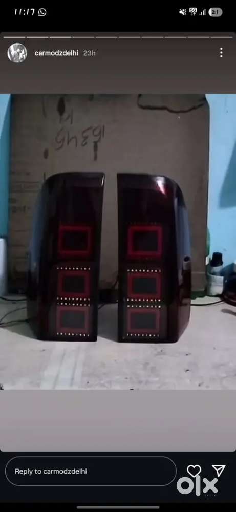 Tata safari storme led tail lamps defender style