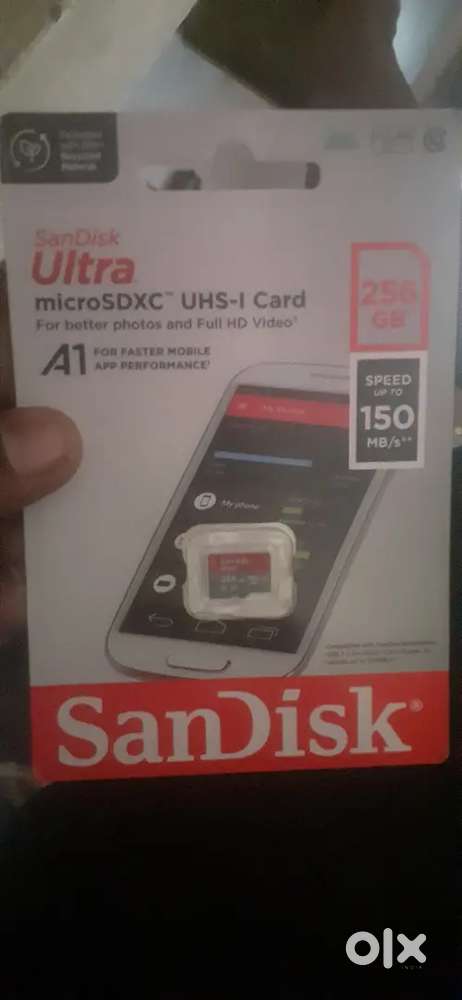Sandisk ultra micro SDXC 256 GB card