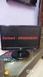 LG 18.5 inch LED computer monitor in perfect condition just like new.