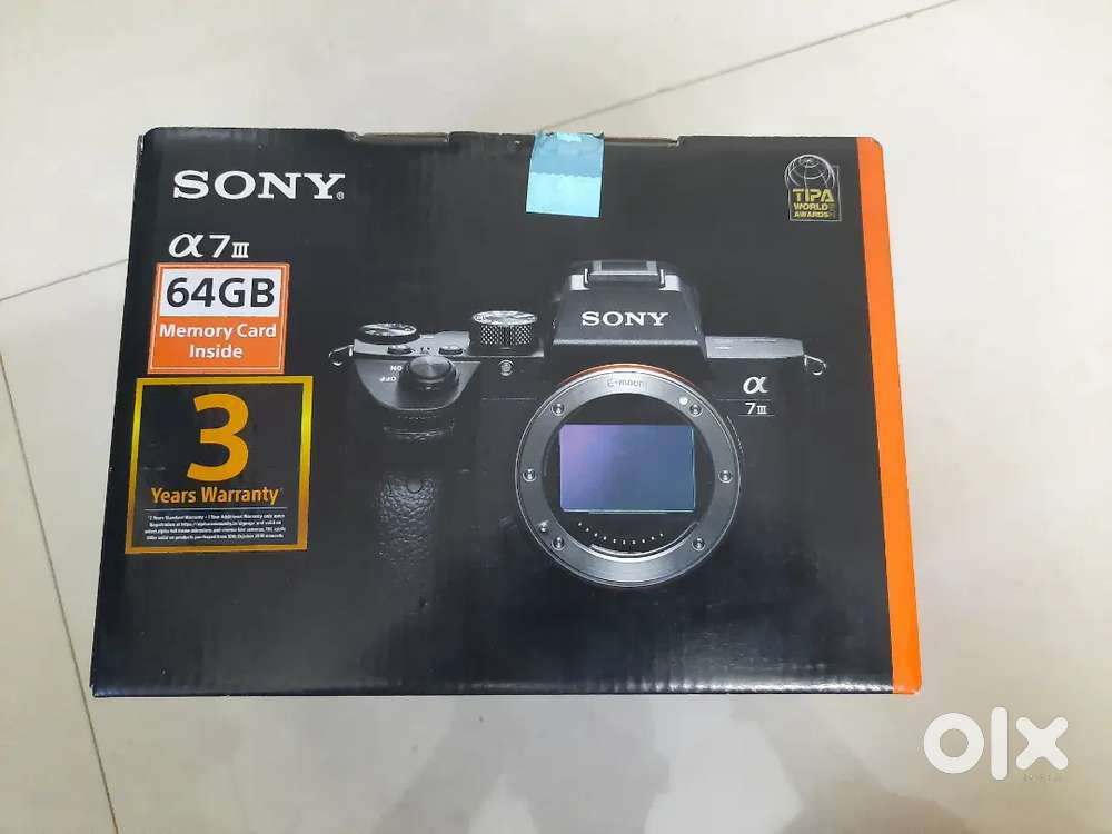 Sony A 7 MIII Camera Body with Bill Access & 2Y Warranty Remain