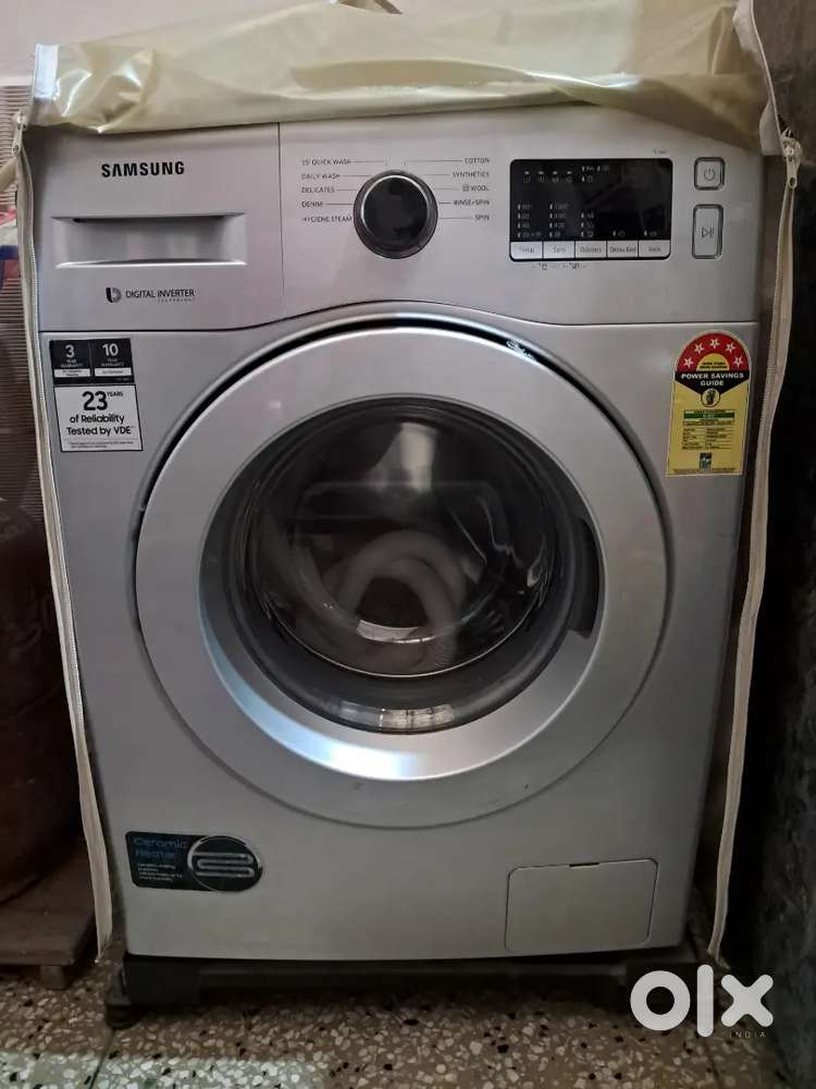 Washing machine Fully automatic samsung sparingly used