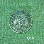 France 50 Centimes Chambers of Commerce 1923 Coin