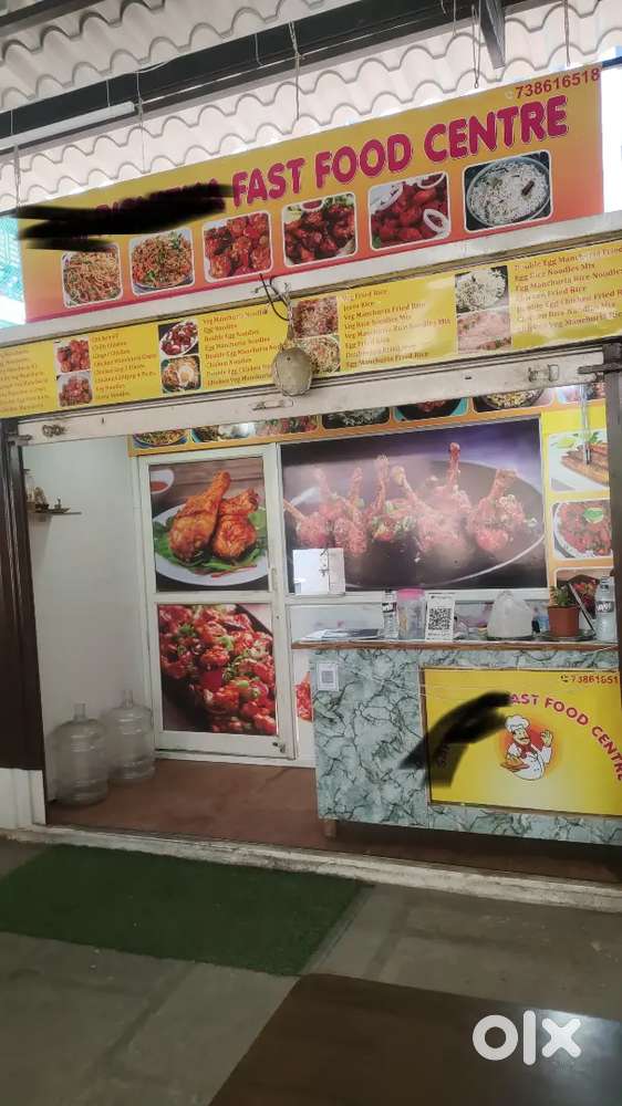 Shop with all equipment in drive inn