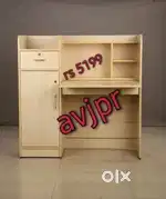 New full wooden kids study table with huge storage space