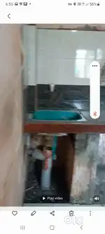 Two bed room two bathroom hall kichen saprete meter eb watter grownd