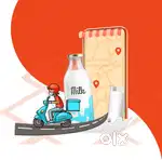 Milk delivery