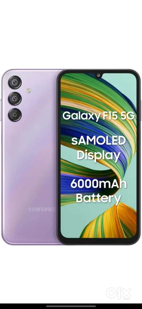 Exchange samsung f15 4+128 gb 8month old
