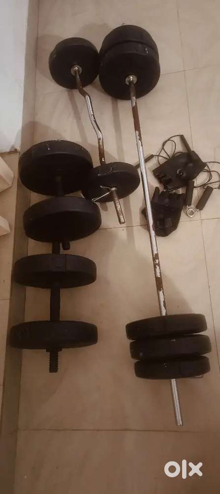 Home workout gym set