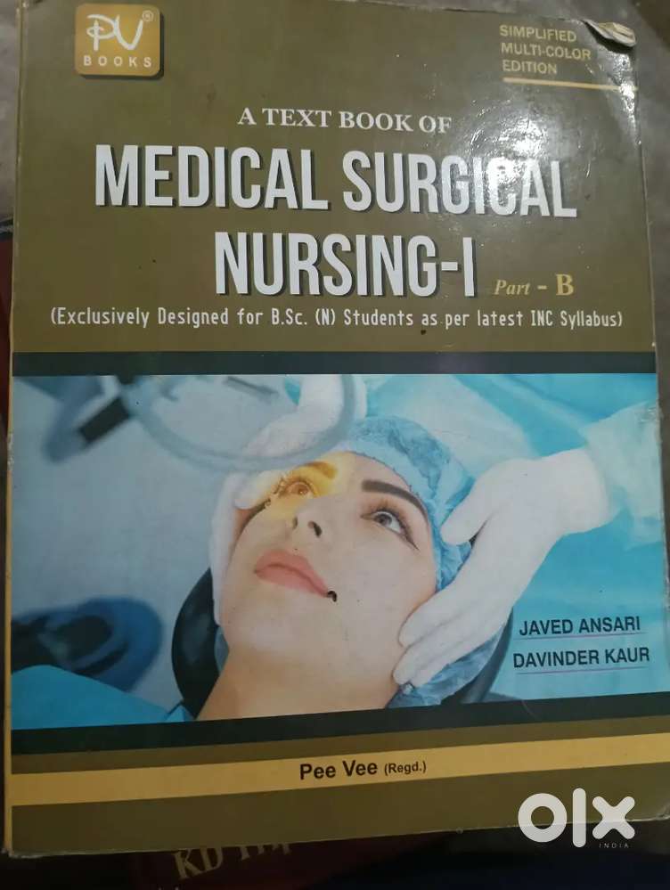 Medical surgical nursing book