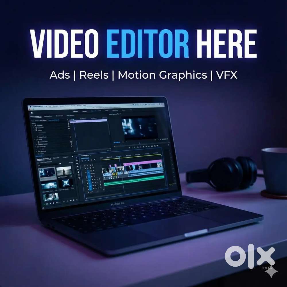 Video Editor & Graphics designer
