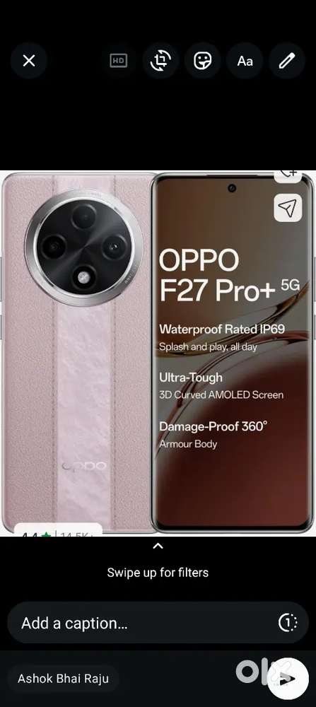 Oppo f27 pro plus