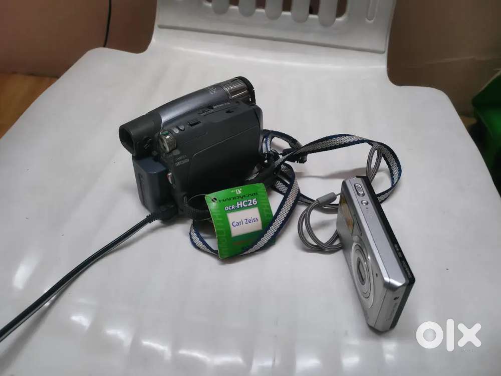 Sony Digital handy cam and sony cyber camera