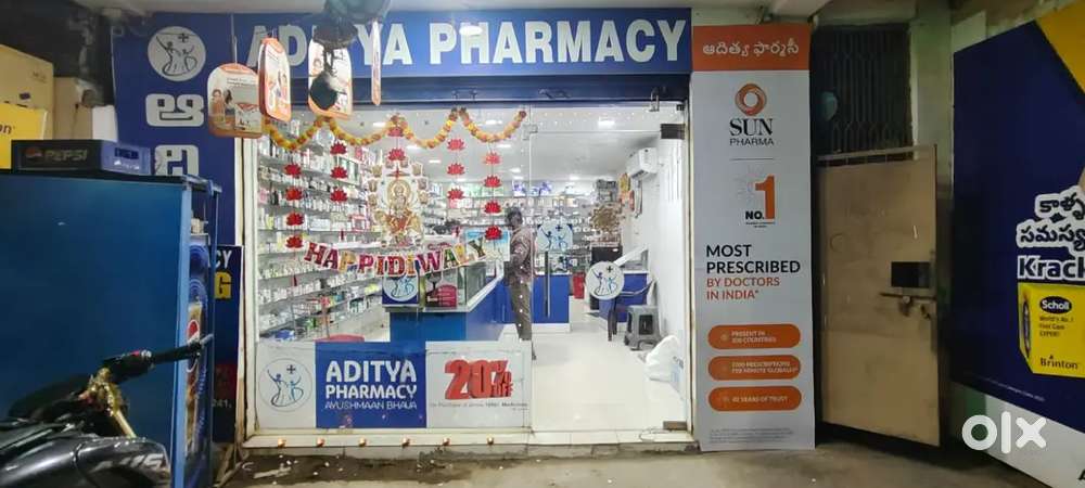 Aditya pharmacy opp siris company auto nagar checkpost