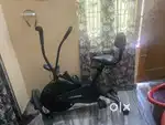 Sparnod Fitness SAB-05_T Upright Air Bike Exercise Cycle for Home