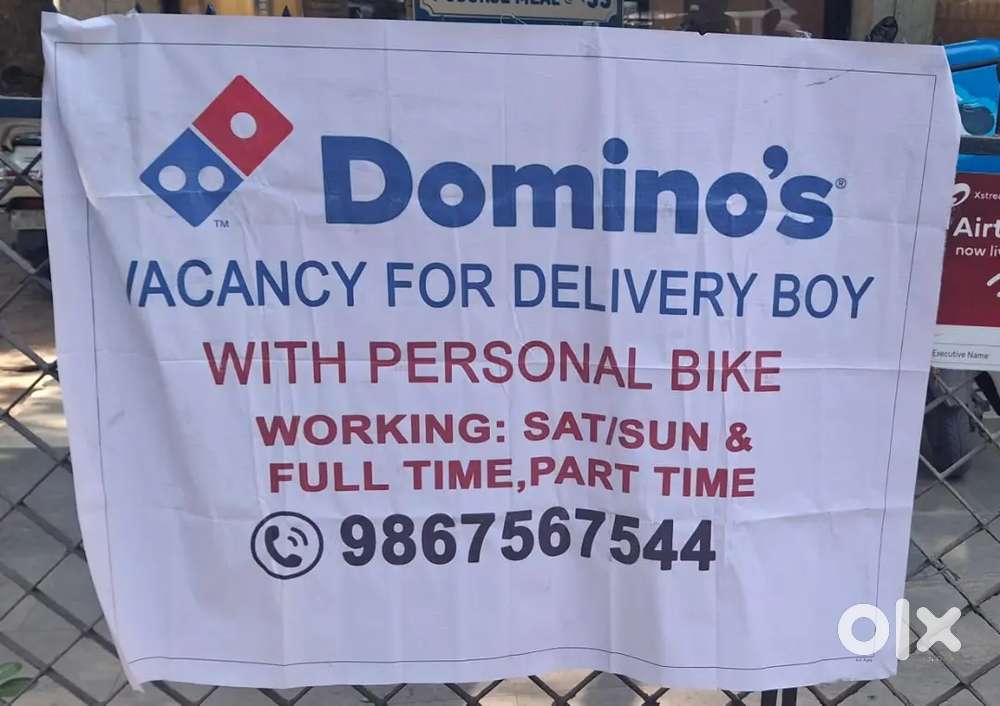 Dominos delivery boy
