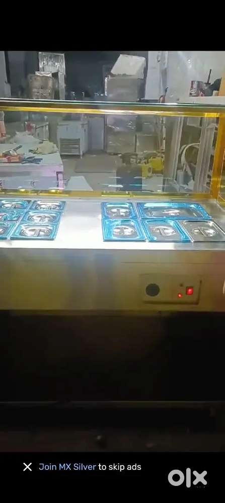 Urgent Sale-Premium Bain Marie Counter  New  ₹35,000(Negotiable)