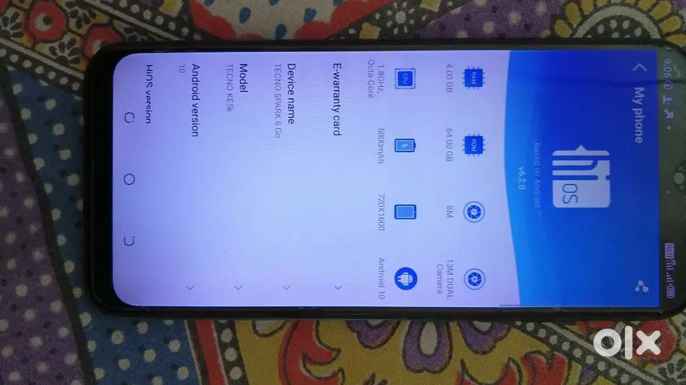 Tecno spark 6 go