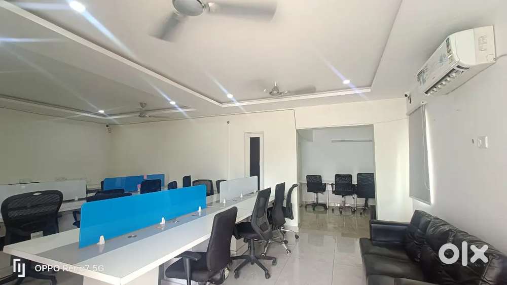 22 Workstations 2 Cabins 1 Conference plug and play office for Rent