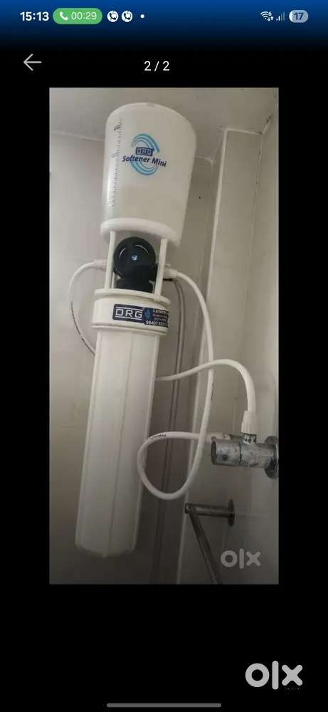 Bathroom water softener