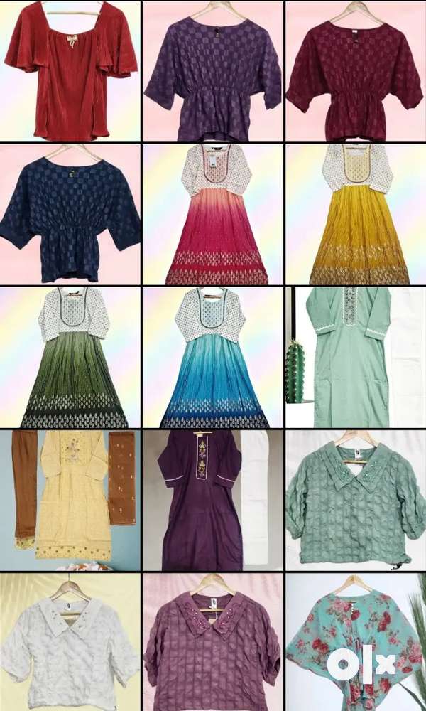 Tops and kurtis for wholesale price