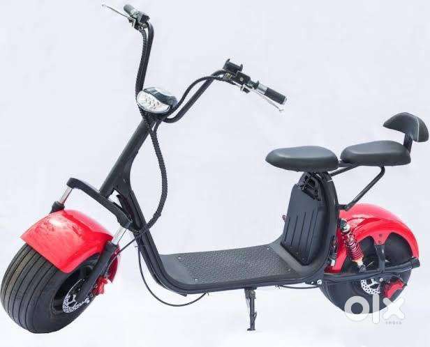 Fact tyre electric scooter