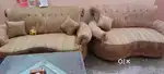 CLEARANCE- 7 Seater spacious Sofa , centre & study table, split AC