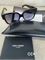 Saint Laurent YSL SL M9N Square Logo Sunglasses