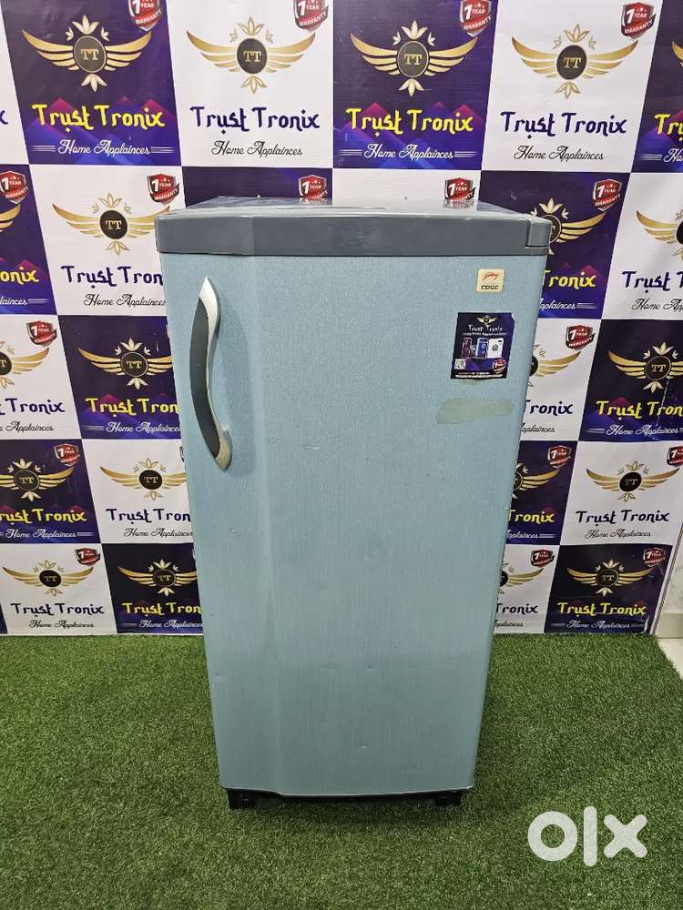 #139vvs 5 star blue 230ltrs godrej single door fridge