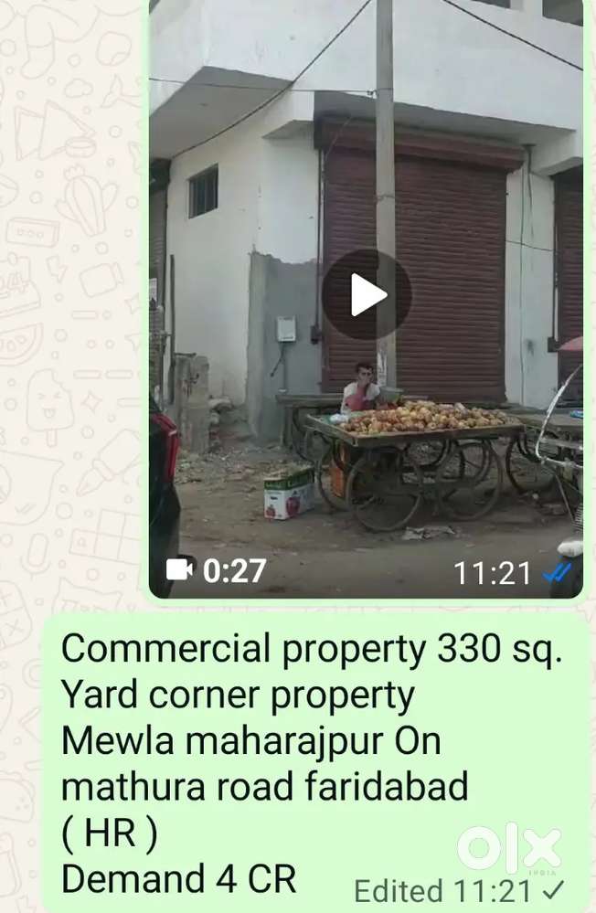 Commercial property 330 sq yard