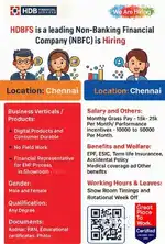 HDBFS FINANCIAL COMPANY IS HIRING