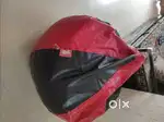 Leather bean bag with full of beana, brand new very less used
