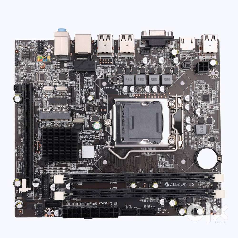 Zebronics H55 Motherboard - 1156 Socket
