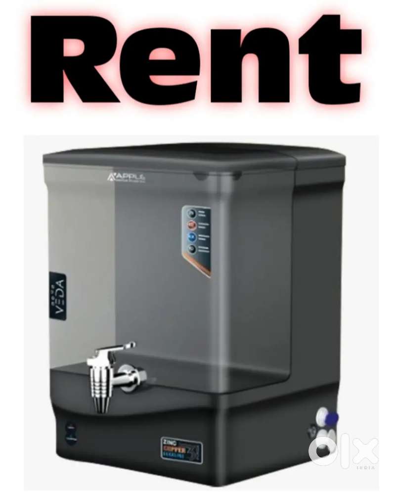 Ro water purifier available on rent