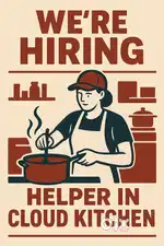 Unskilled cook or helper