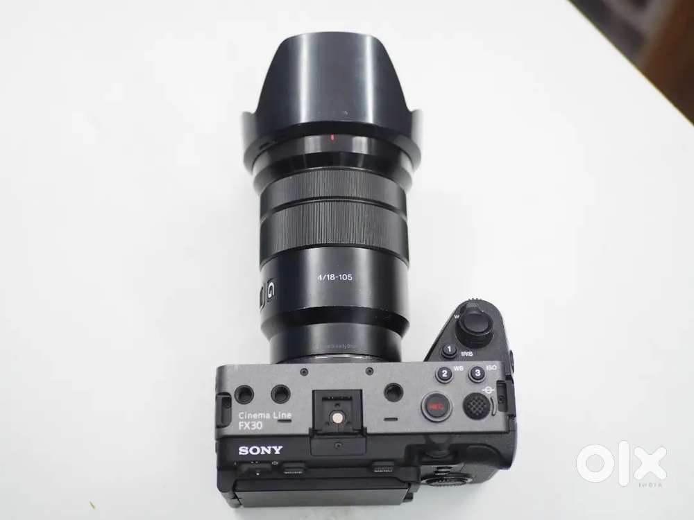 Sony cinema line FX30 with 18-105mm lense