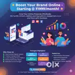 Boost Your Business Online! Social Media Management Starting @ ₹1999