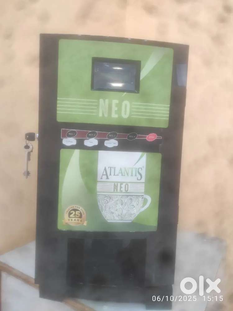 instant tea, coffee machine