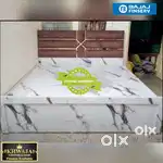 Khwaja Furniture. New stylish Bed. Bajaj finance available.