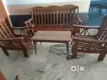 Sofa set with tea pai