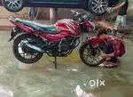 Bajaj Discover 150 Cc red colour good condition