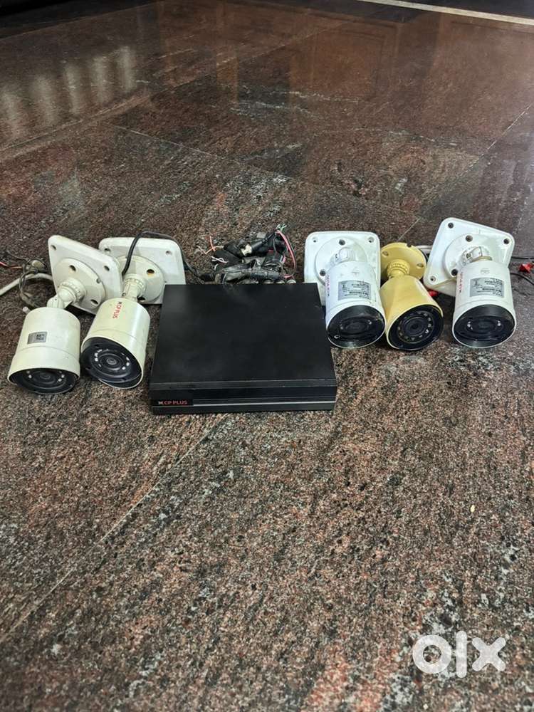 Cp plus cctv camera full set
