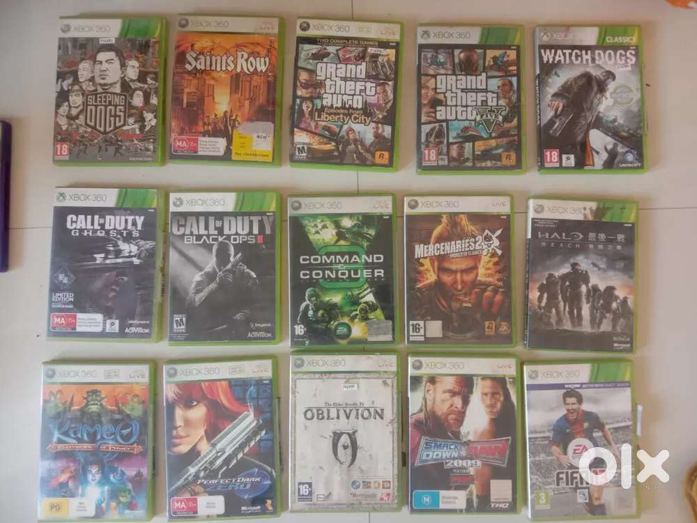 Xbox360 Games CD