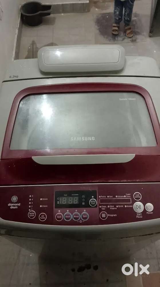 6kg sumsung washing machine full automatic two years old